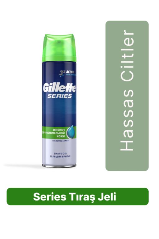 Series Tıraş Jeli Hassas Ciltler